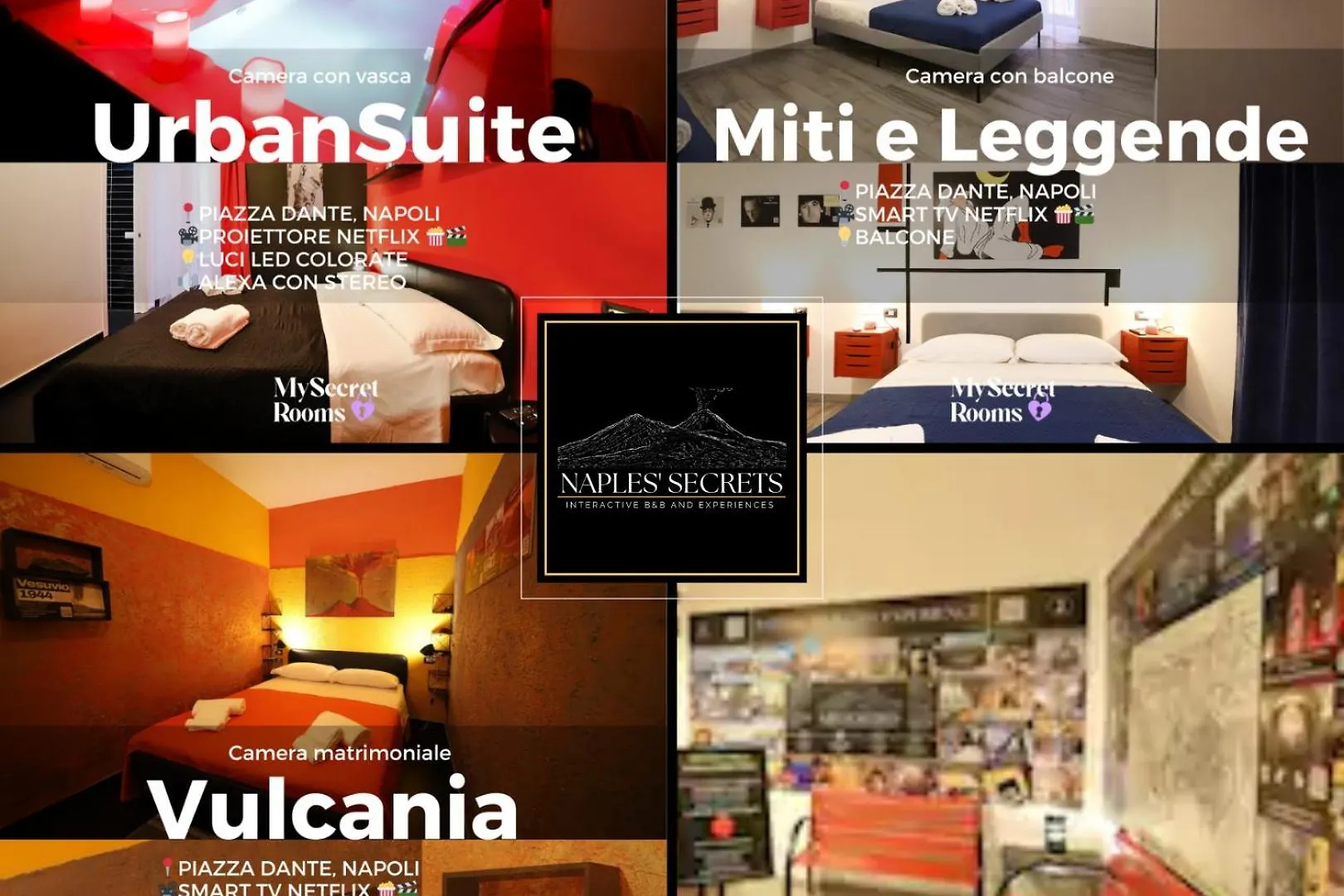 Bed & Breakfast Bed and Breakfast Casa Interattiva Naples'Secrets Italia